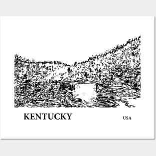 Kentucky USA Posters and Art